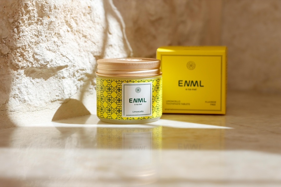 ENML Limoncello toothpaste tablets